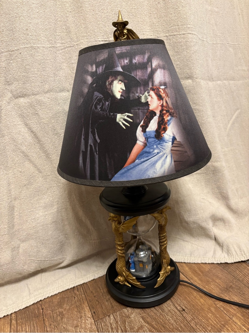 Bradford Exchange Wizard of Oz “Hourglass of Destiny” HTF Base non working